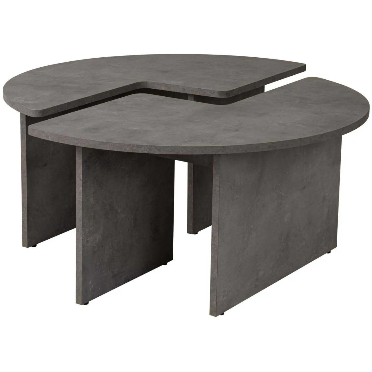 Meilleurs prix pour Hanah Home Table basse Moira Gris béton