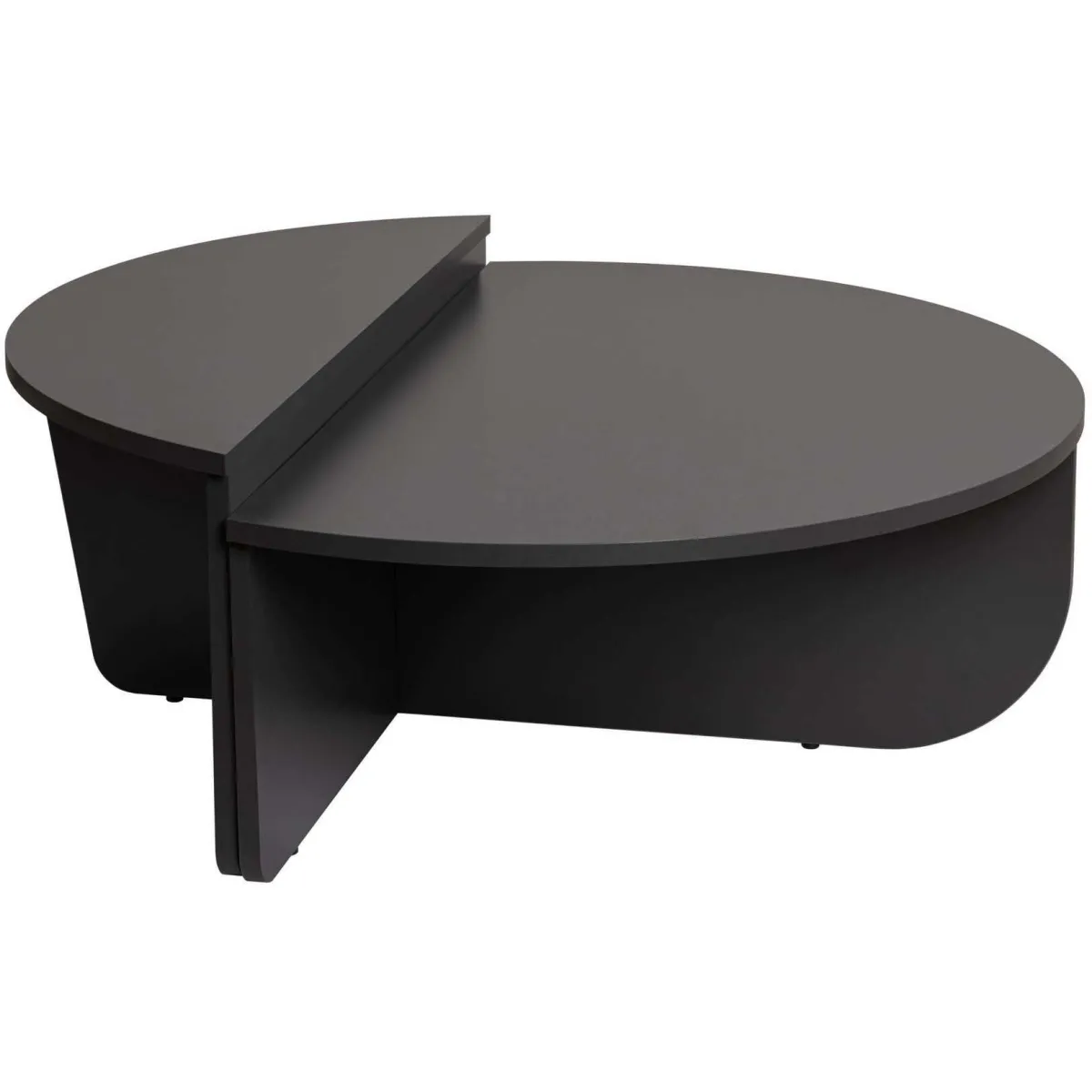 Comparer les prix de Table basse Hanah Home Podium Anthracite