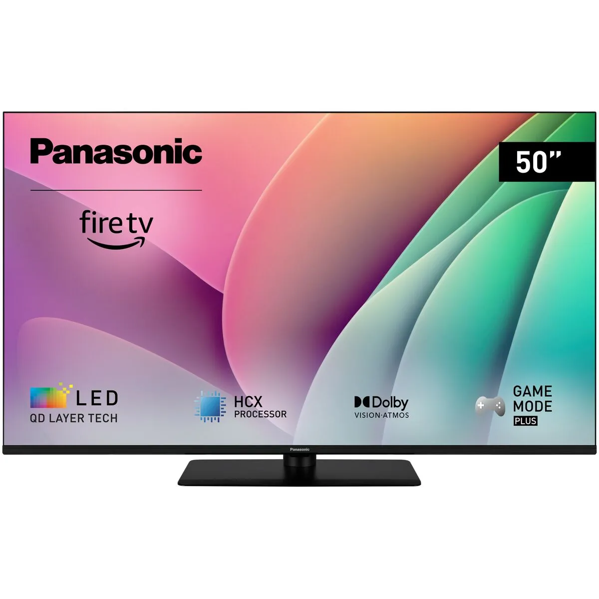 Panasonic TV 50W80AEZ Série W80 50 Pouces 4K Ultra HD LED Smart TV 2024 Fire TV Dolby Vision & Atmos Game Mode Plus Controle Vocal Alexa Airplay