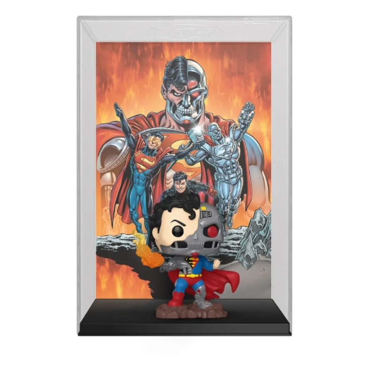 Funko Pop Comic Cover DC Cyborg Superman