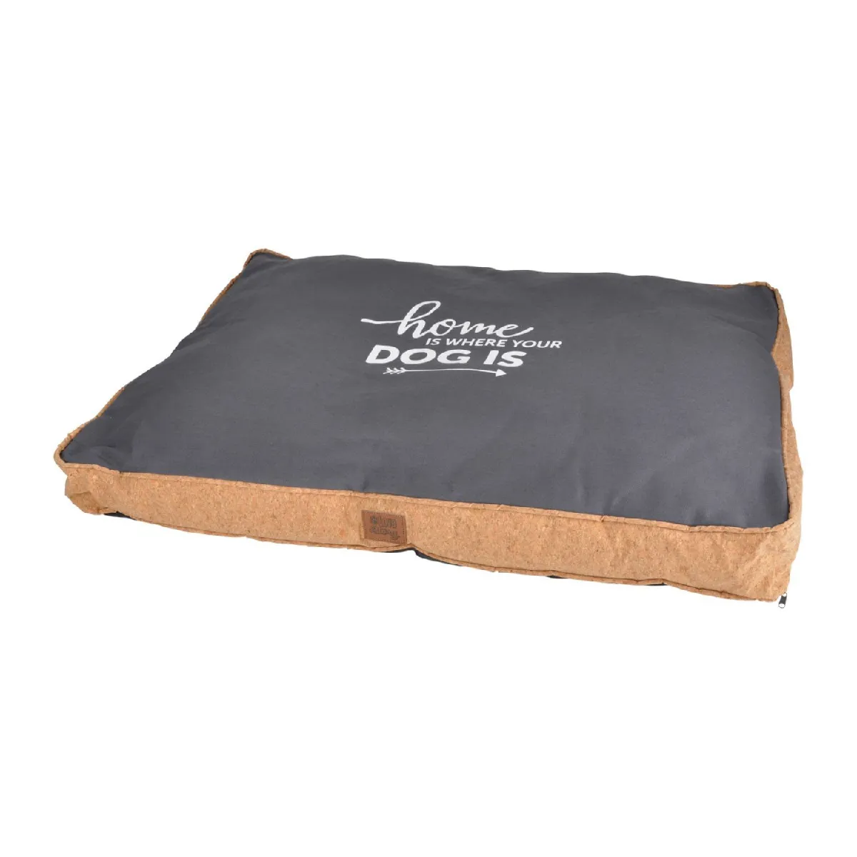 Meilleurs prix pour Coussin rectangle en liège et polyester pour chien - Long 90 cm