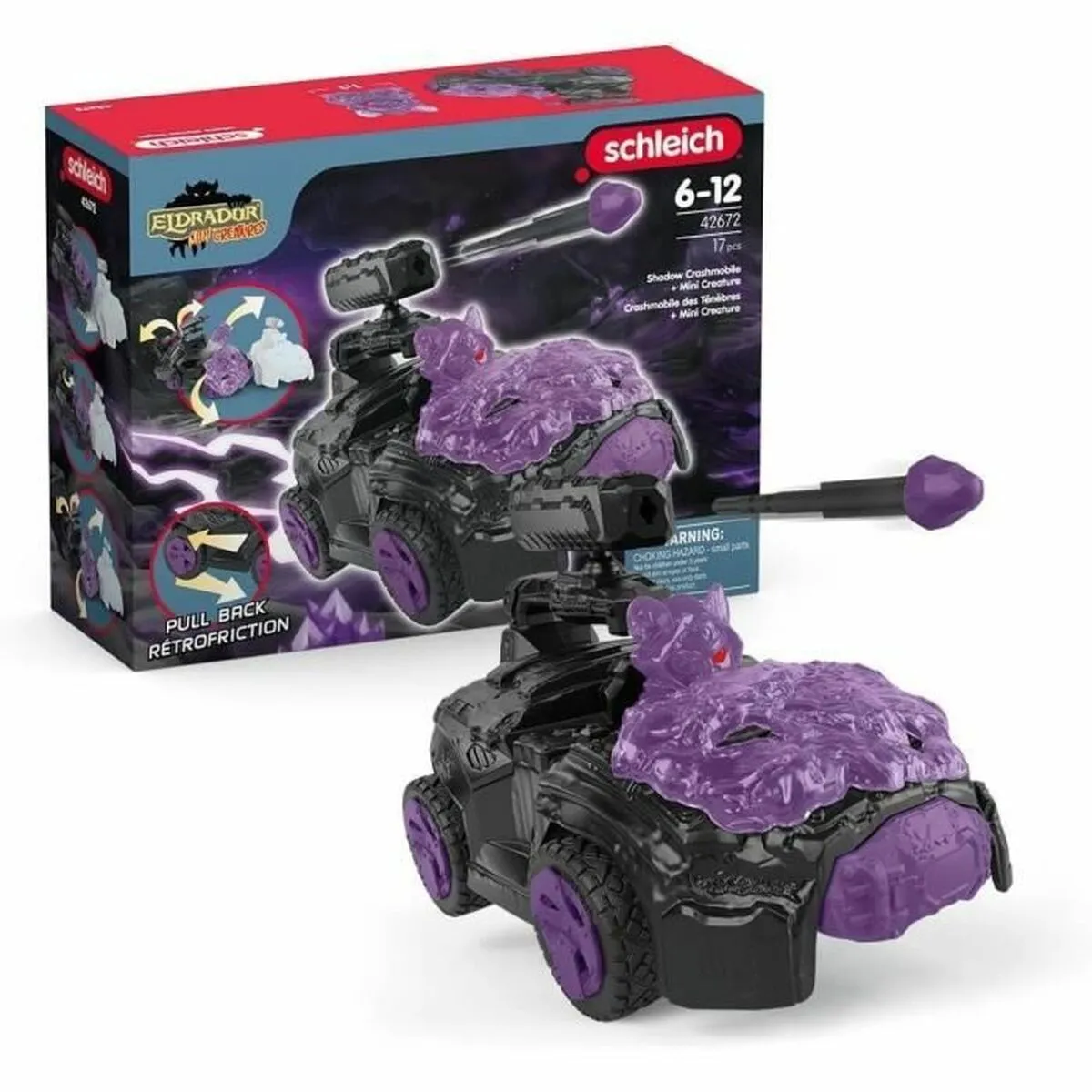 Schleich Playset Crashmobile Des Ténèbres Eldrador