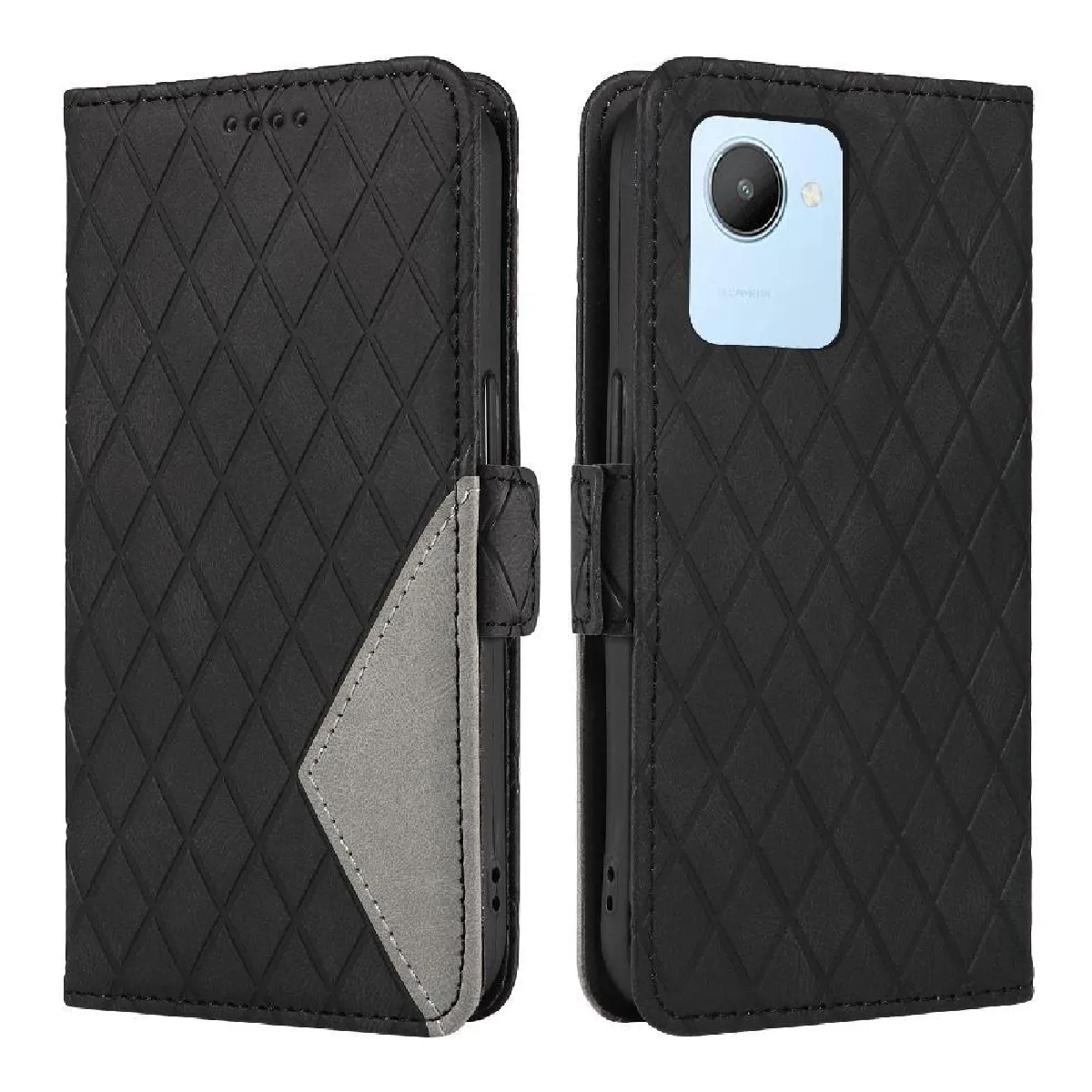 Générique Noir Flip Étui Realme C30 4G