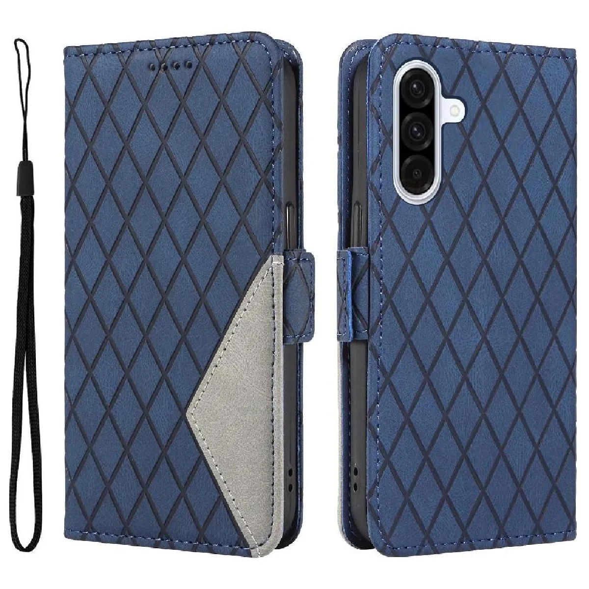 Générique Bleu Étui À Rabat Samsung Galaxy A36 5G