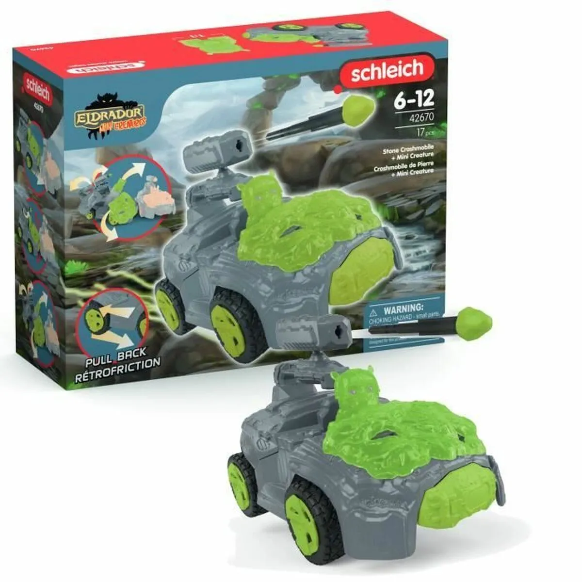 Schleich Eldrador Mini Creature Stone Crashmobile NEUF - Image 4