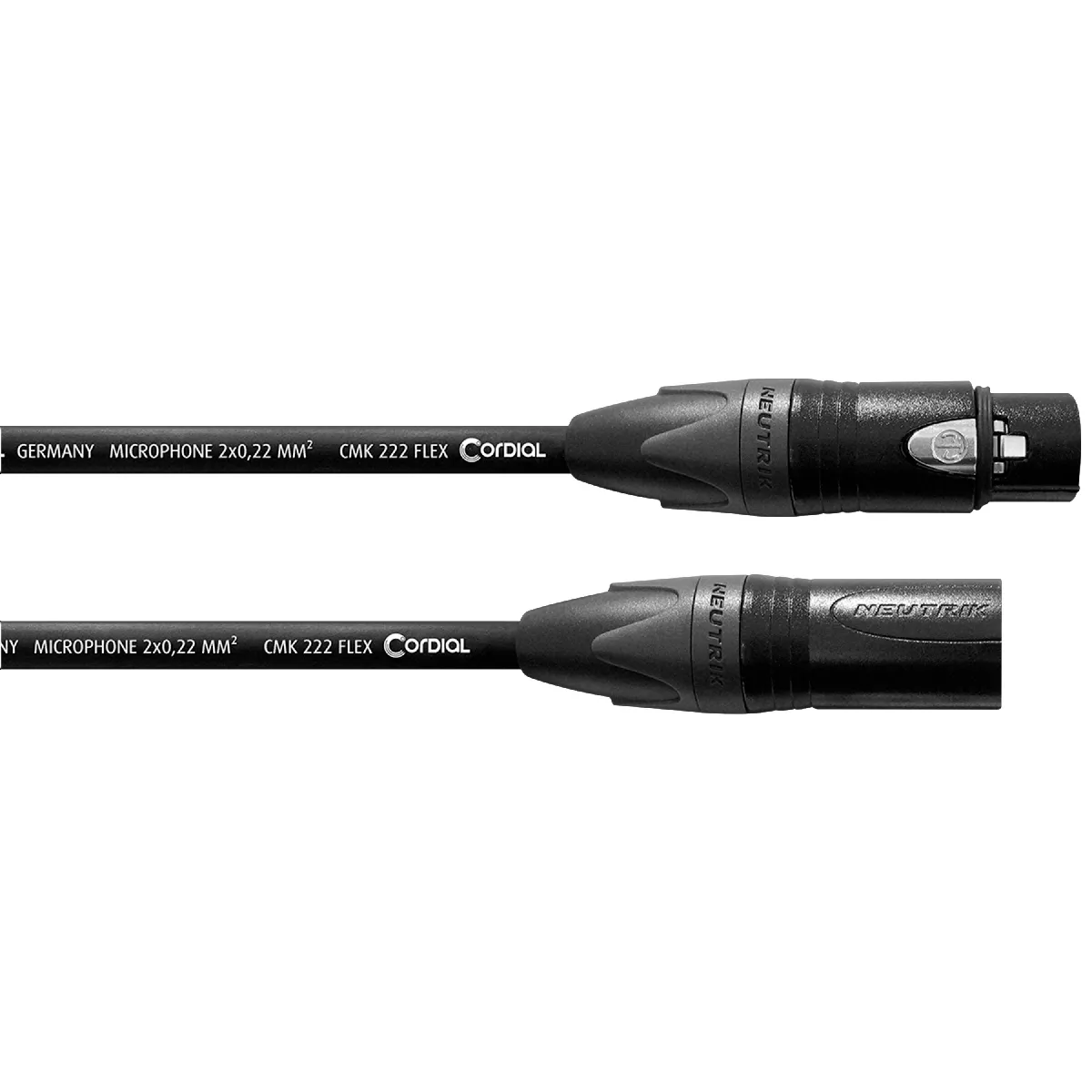 Cordial Noir Câble Micro Cpm Fm-Flex - 5 M