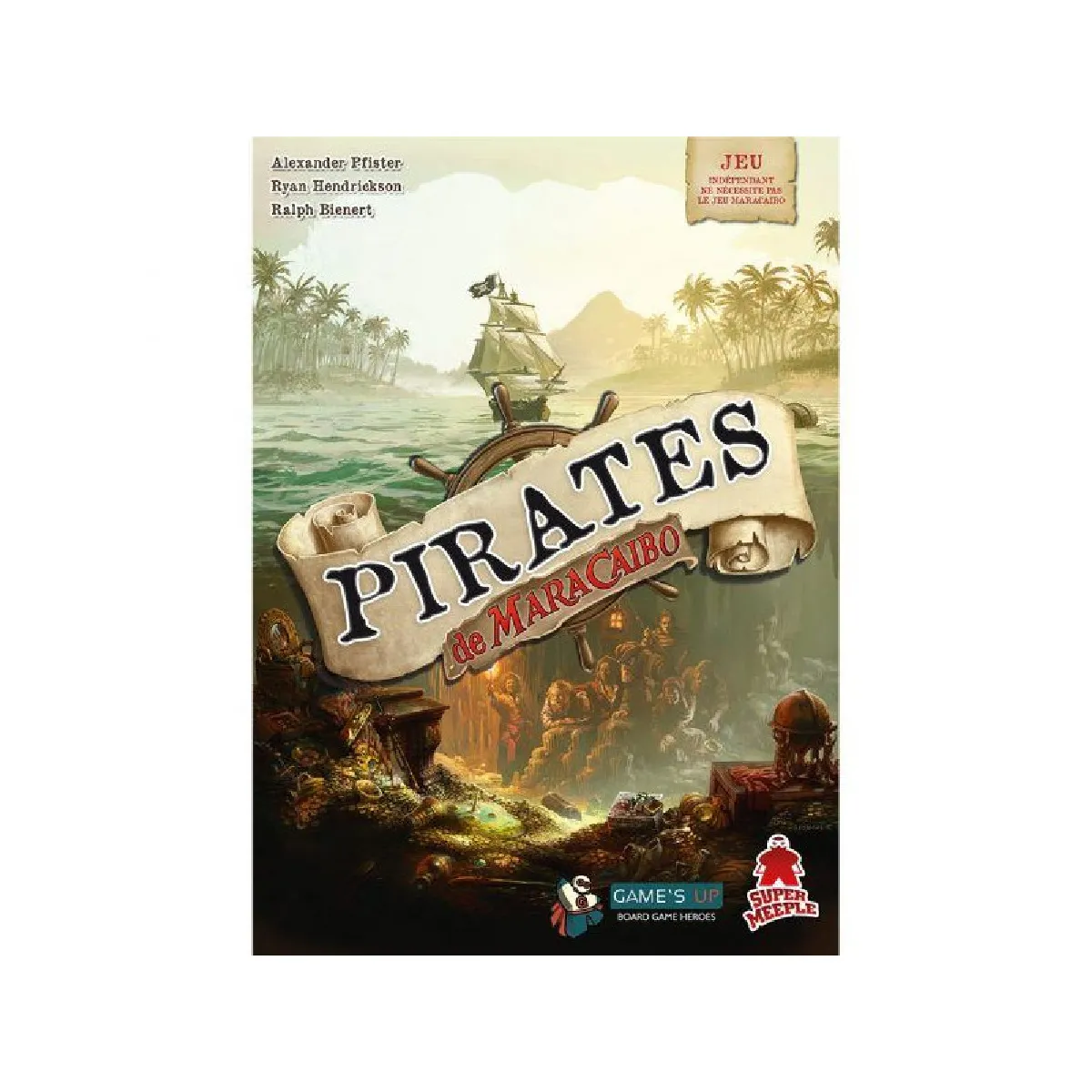 Super Meeple Multicolore Jeu De Stratégie Pirates De Maracaibo - Image 3