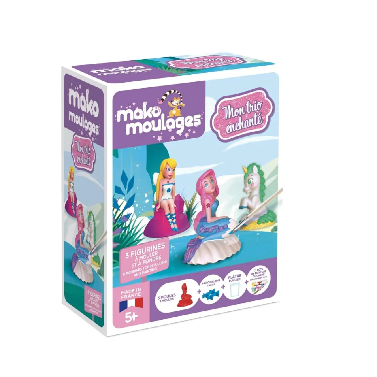Mako Creations Mon Trio Enchnate - Mako Moulages