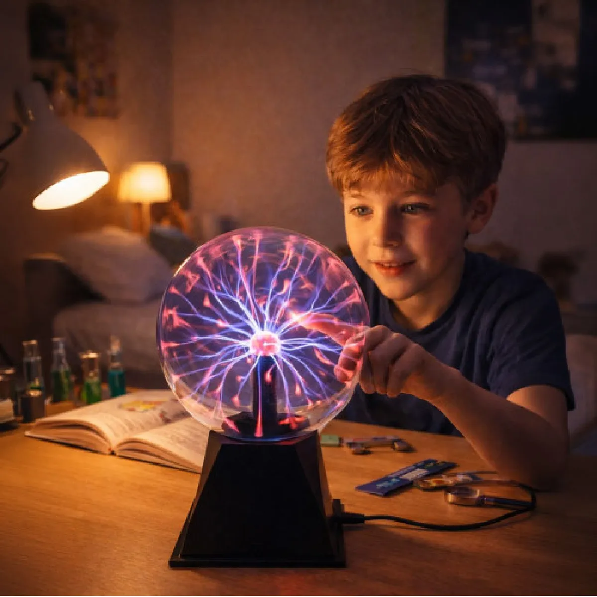 Lampe Boule plasma XXL diam 20cm Lampe Boule plasma XXL diam 20cm