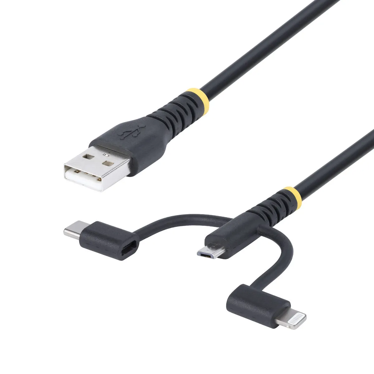 StarTech.com Usb Multi Charging Cable, Lightning/Micro-Usb/Type-C Kit Cable Usb 1 3.3Ft de Inmac Wstore - Image 2