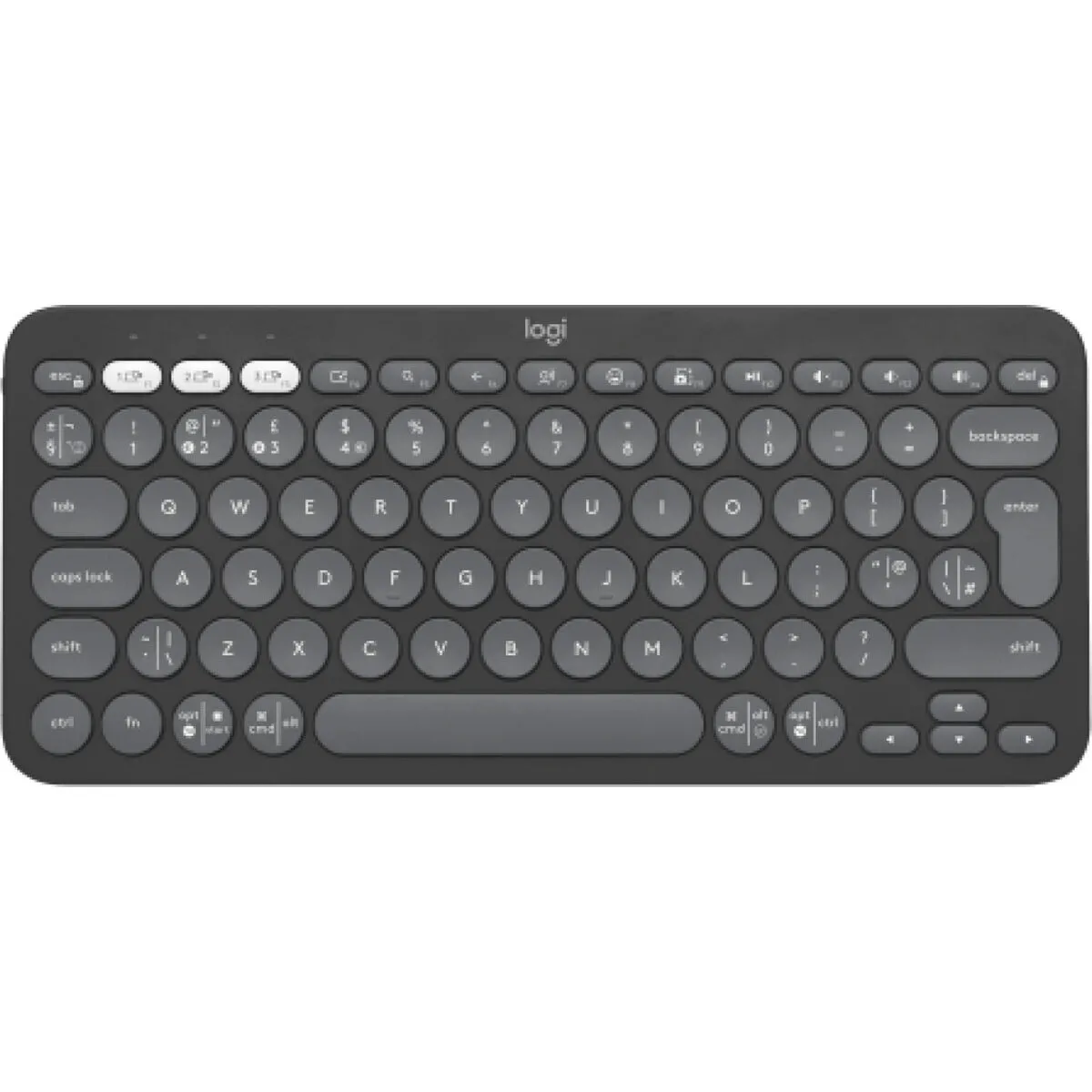 Logitech Pebble Keys 2 - Noir