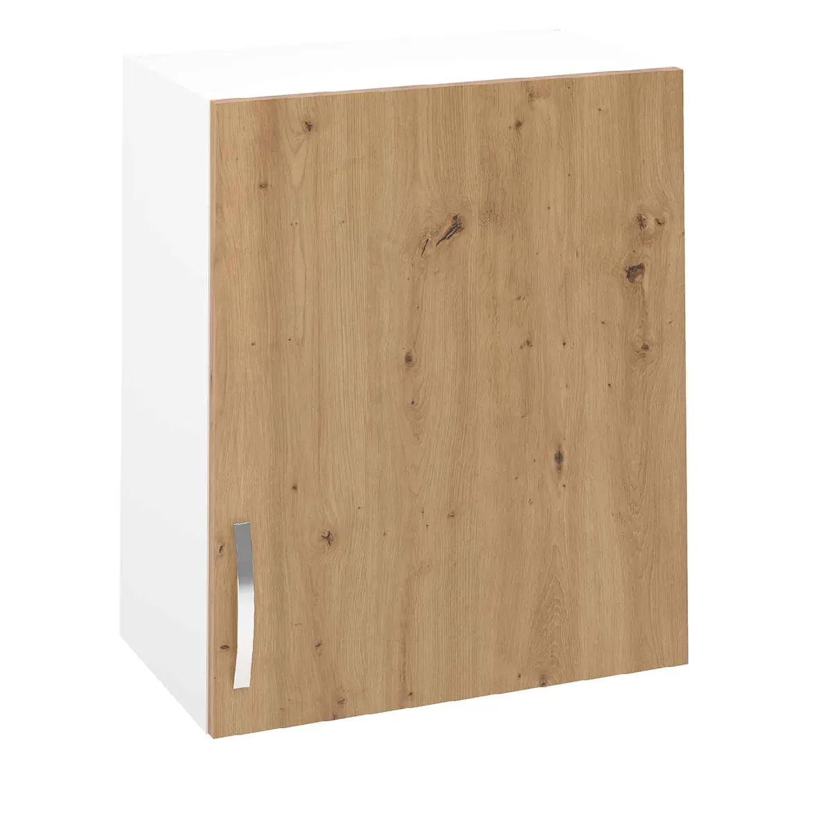Meuble haut de cuisine avec porte Chêne Albar - 70x60x33 cm