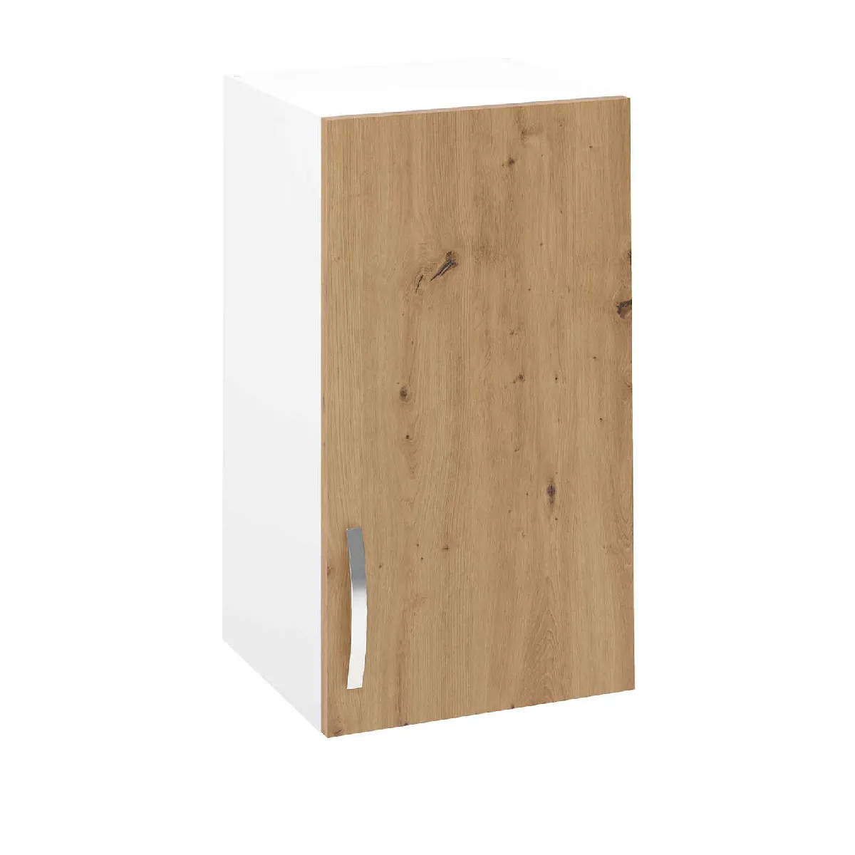 Meuble haut de cuisine avec porte Chêne Albar - 70x40x33 cm