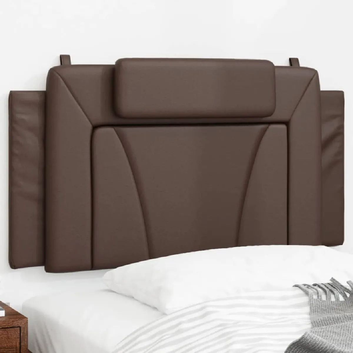 vidaXL Coussin de tête de lit 100 cm similicuir - vue 9
