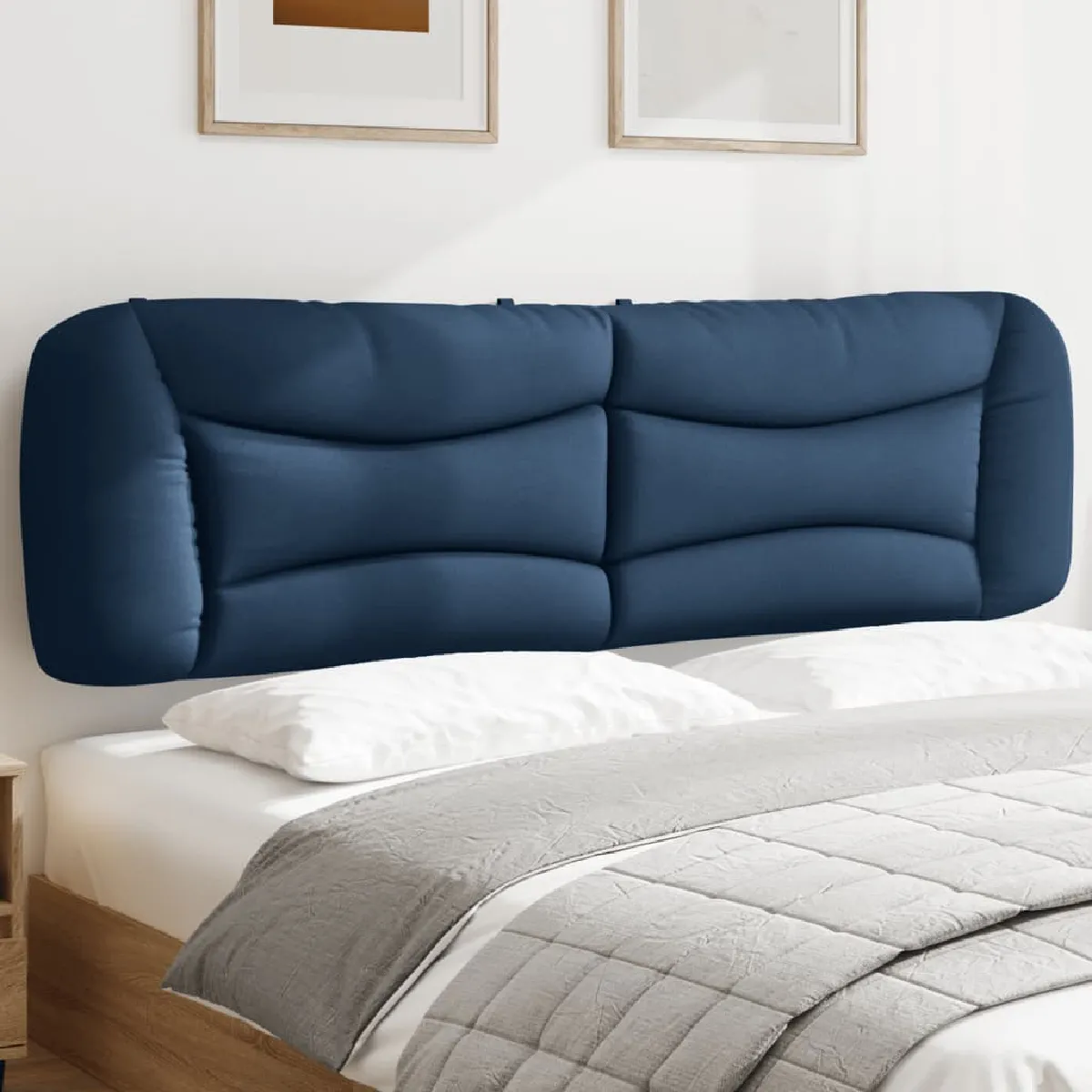 vidaXL Coussin de tête de lit 180 cm tissu - vue 4