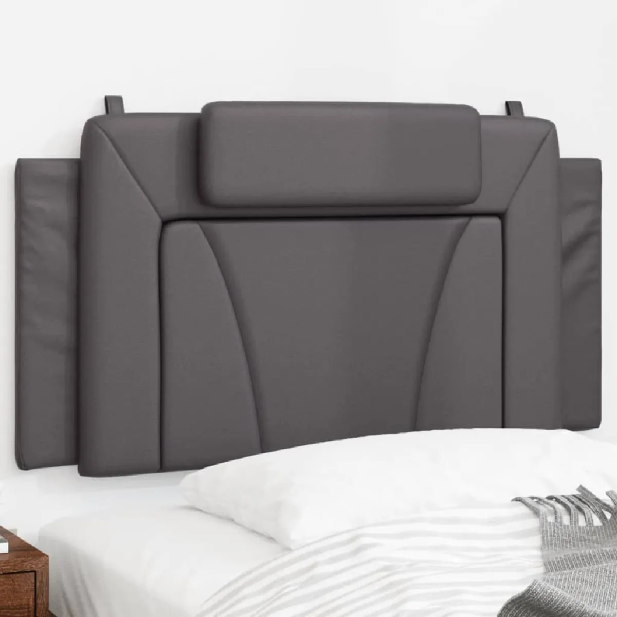 vidaXL Coussin de tête de lit 100 cm similicuir
