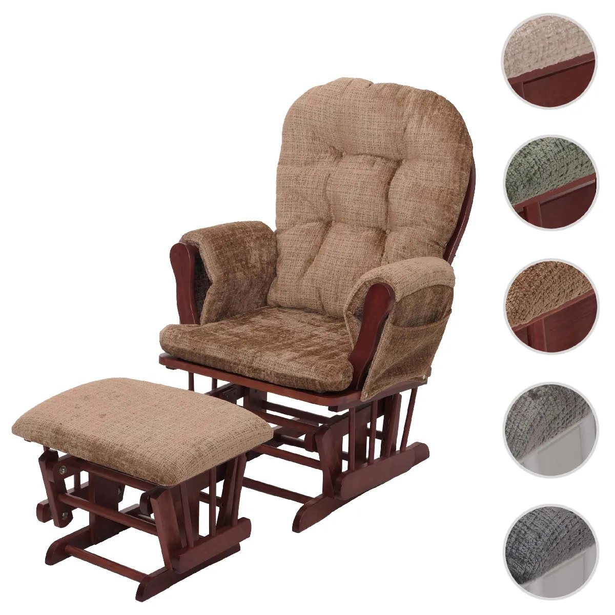 Mendler Fauteuil à bascule - vue 8