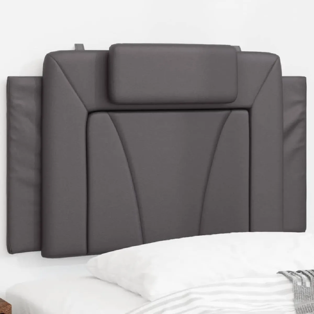 vidaXL Coussin de tête de lit 80 cm similicuir - vue 3