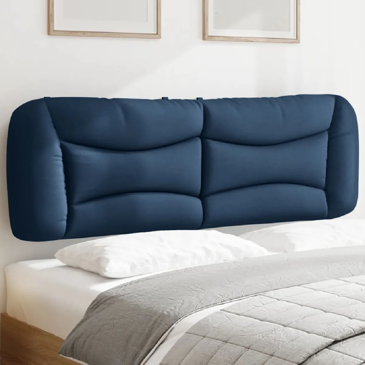 vidaXL Coussin de tête de lit 160 cm tissu - vue 4