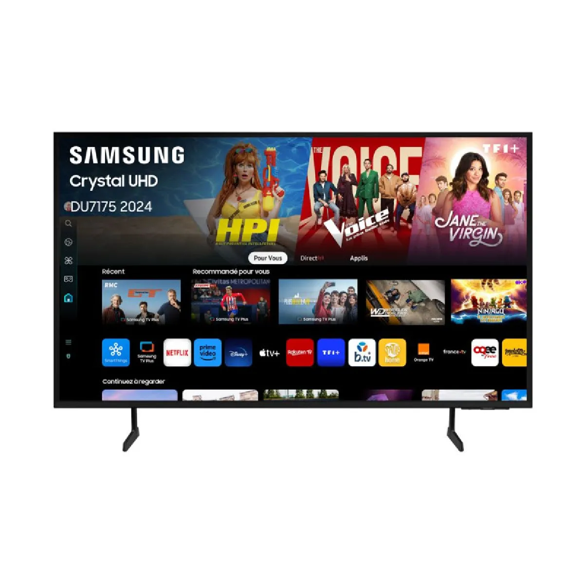 TU65DU7175 Crystal UHD 4K 165cm Smart TV 2024 - vue 2