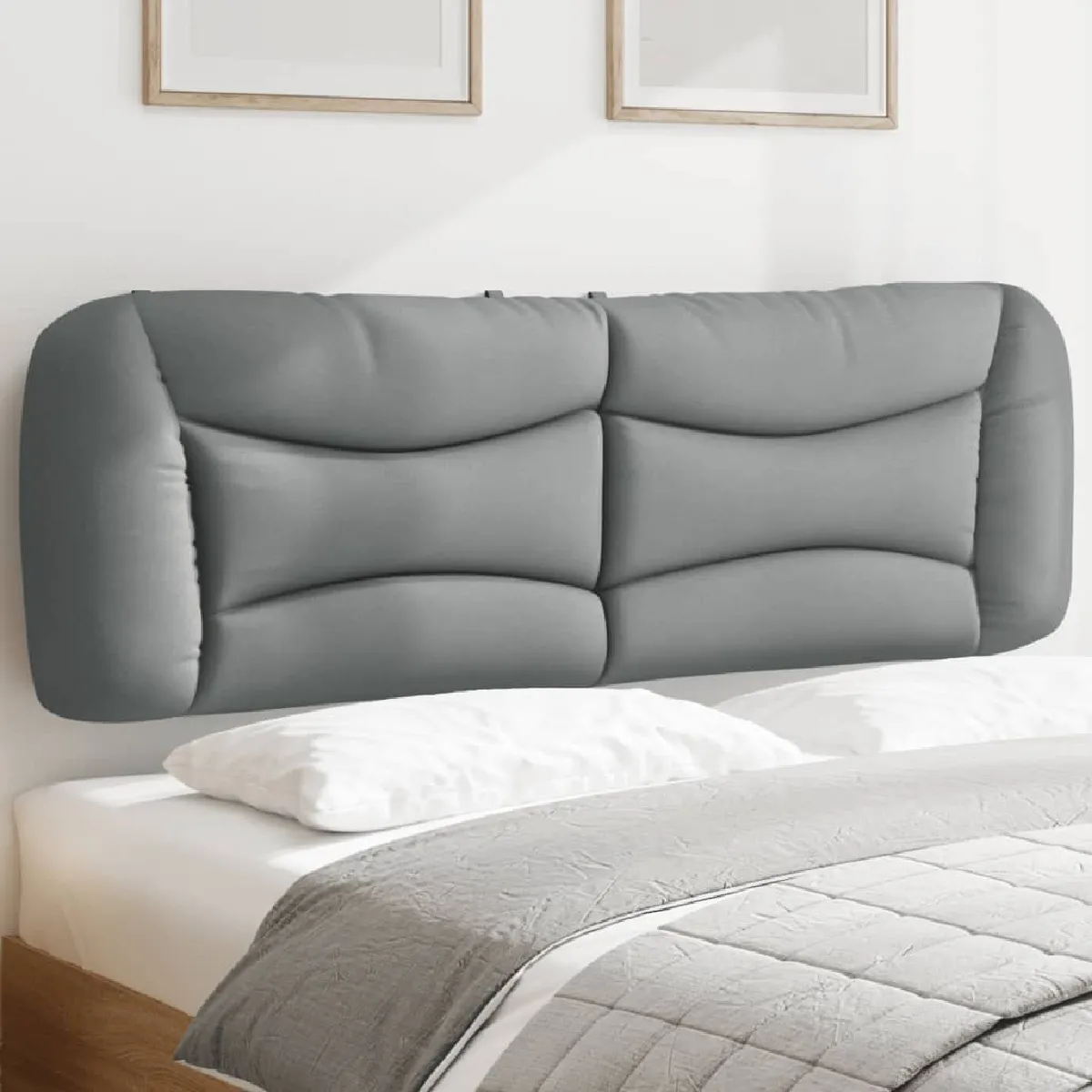 vidaXL Coussin de tête de lit 160 cm tissu - vue 3