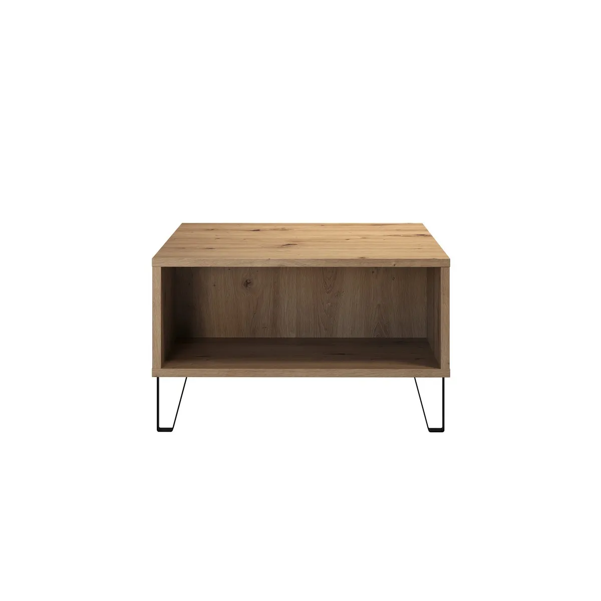 Comparer les prix de EPIKASA Table Basse TouchWO - Marron, Mélaminé