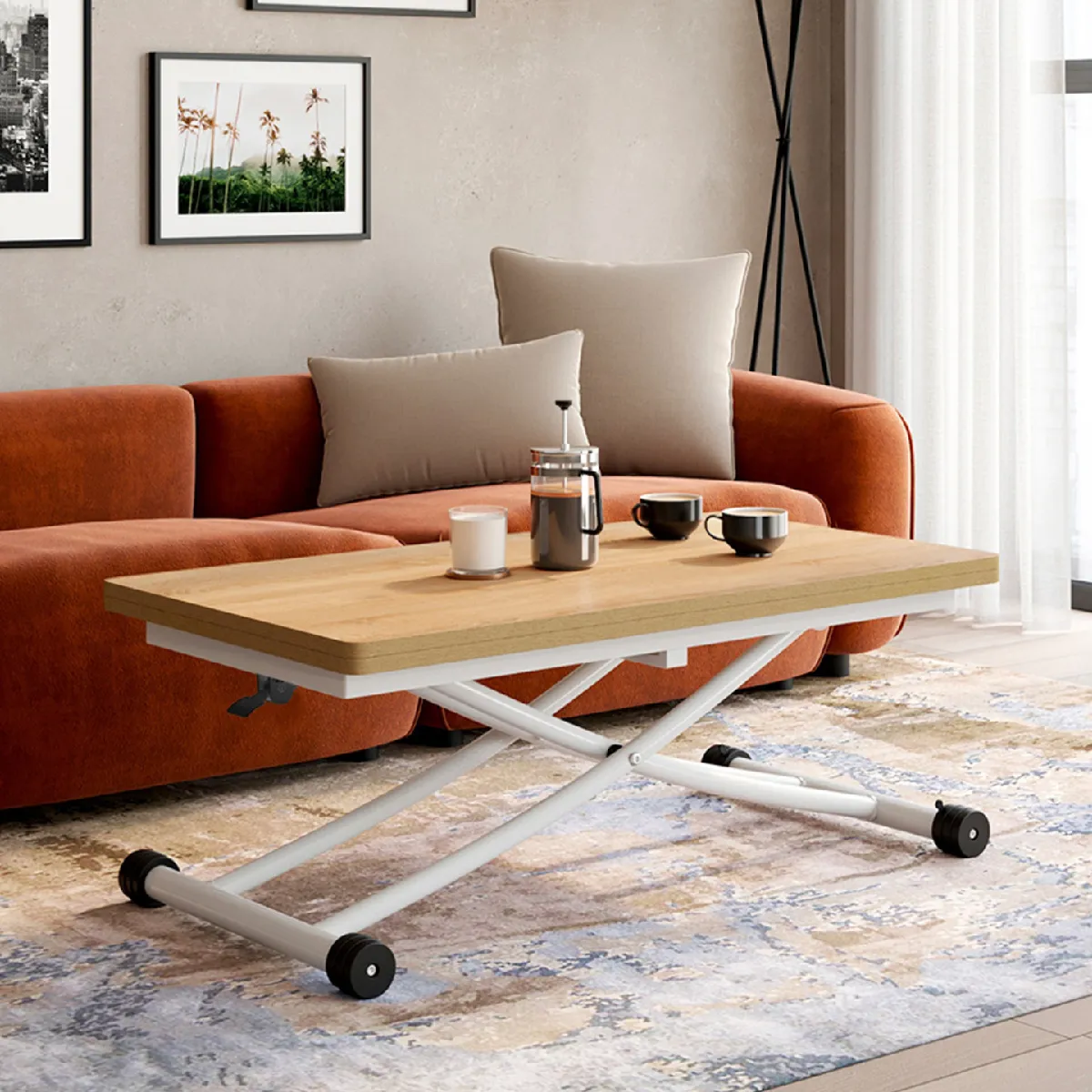 Meilleurs prix pour market TB relevable URBANA hêtre blc