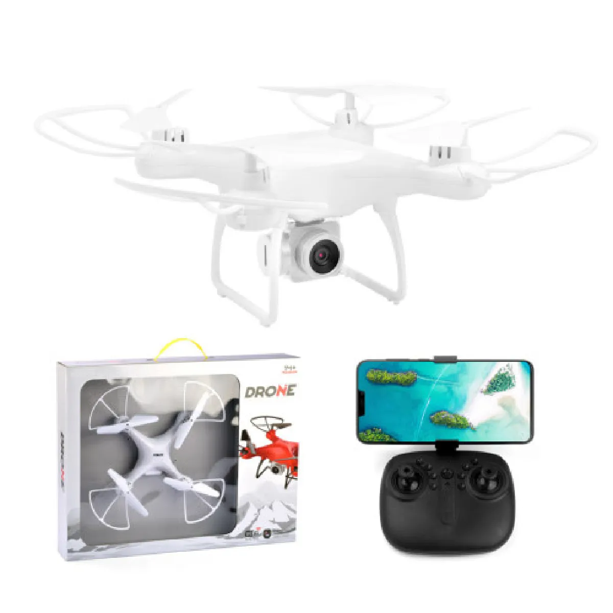 Drone quadricoptère WIFI avec caméra HD - vue 2