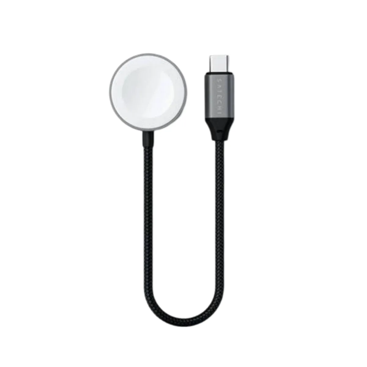 Satechi Gris Câble De Charge Pour Apple Watch Magnétique Mfi Fastcharging - Neuf - Image 3