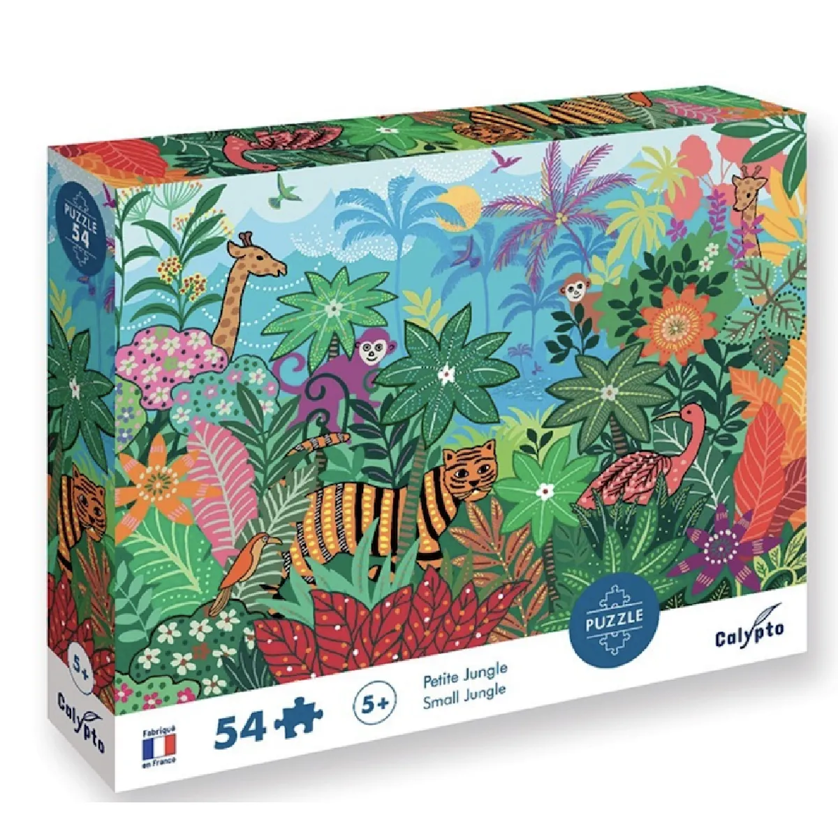 Sentosphère Sentosphere Puzzle Petite Jungle 54 Pièces