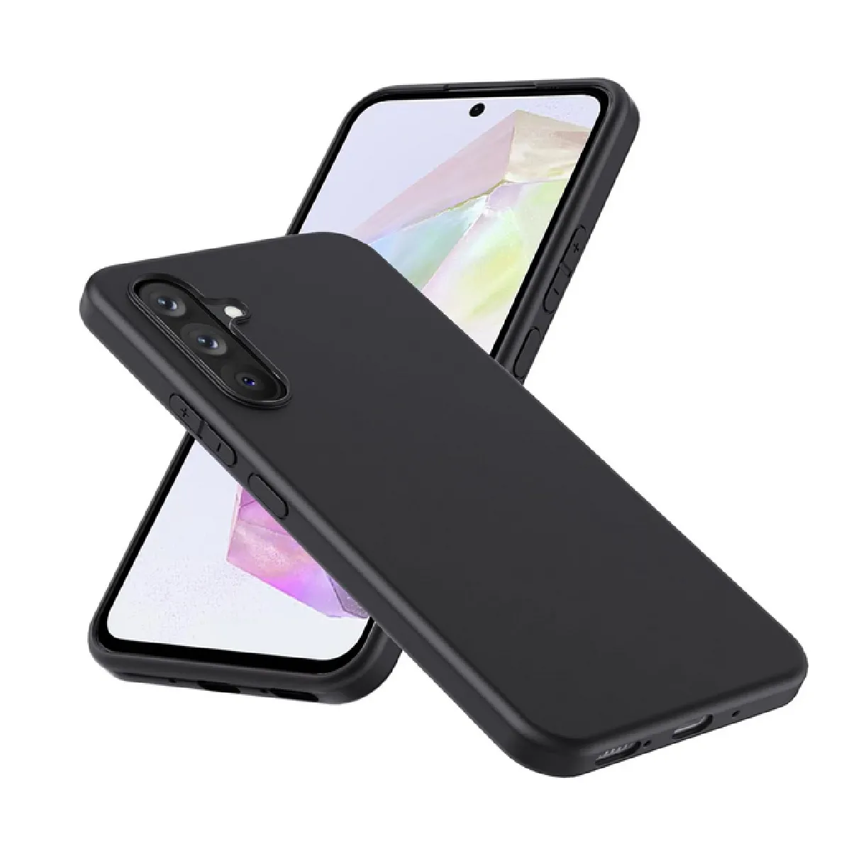 Htdmobiles Noir Coque Pour Samsung Galaxy A36 Et A56 5G