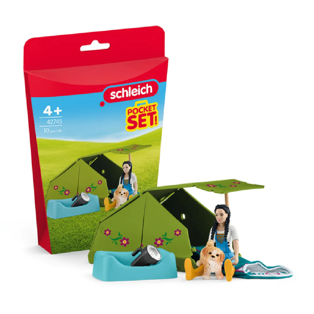 Schleich set de figurines camping Kim