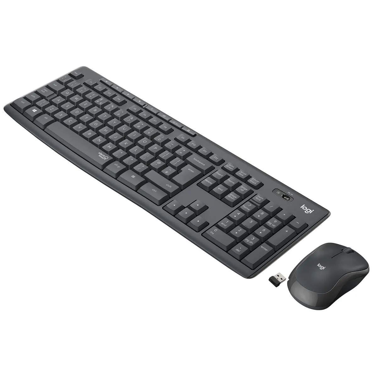 Clavier Logitech 920-009803 Graphite Espagnol Qwerty AZERTY Clavier Logitech 920-009803 Graphite Espagnol Qwerty AZERTY