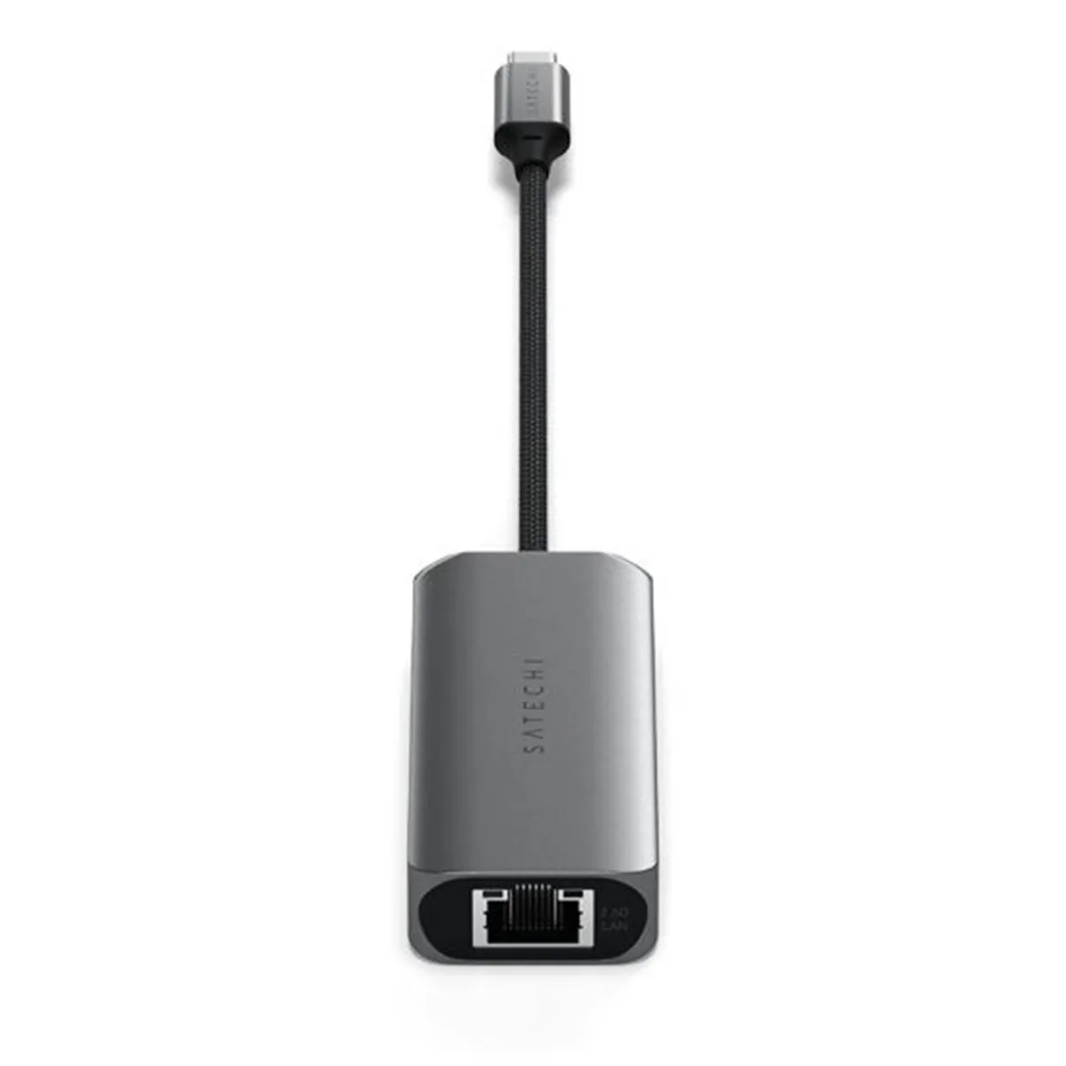Satechi - Hub USB-C - 4-en-1 - Ethernet 2.5 Gbps - Aluminium - Gris - Image 2