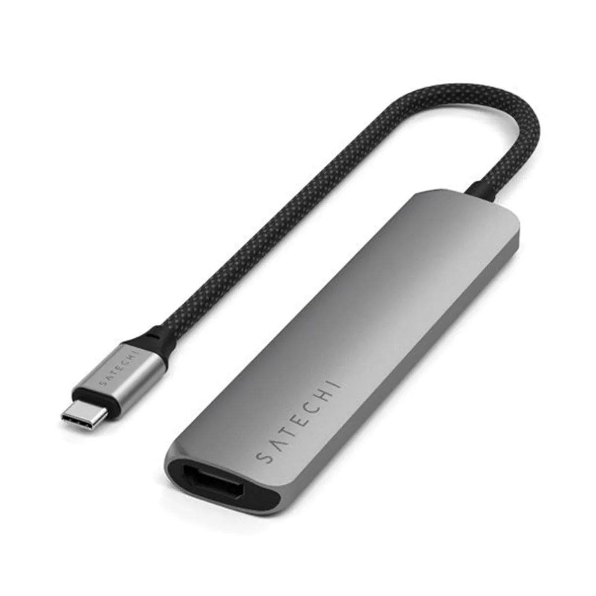 Satechi - Hub USB-C Multiport 6-en-1 - HDMI 4K - Gris Sidéral - Image 6