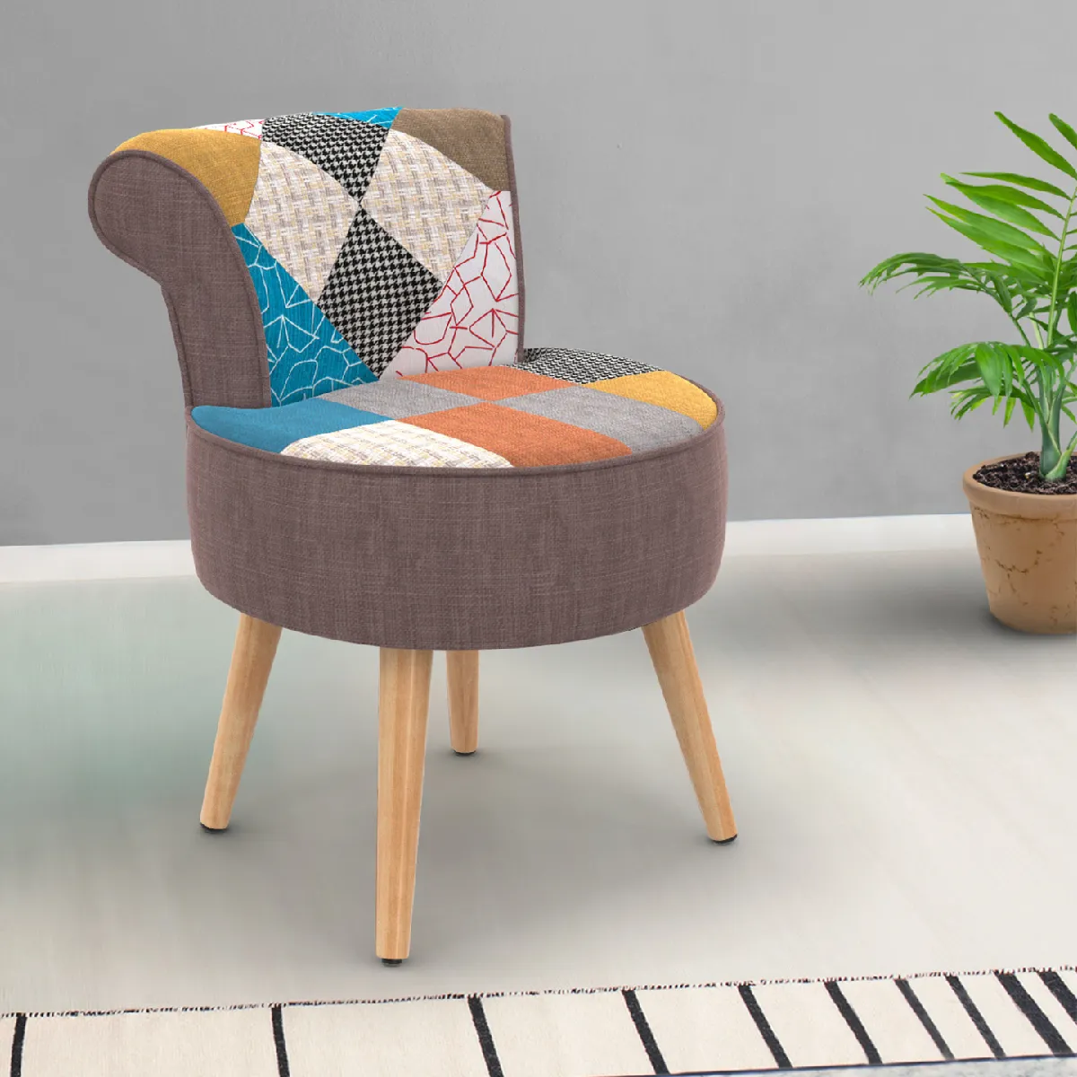 Idmarket Crapaud - Patchwork