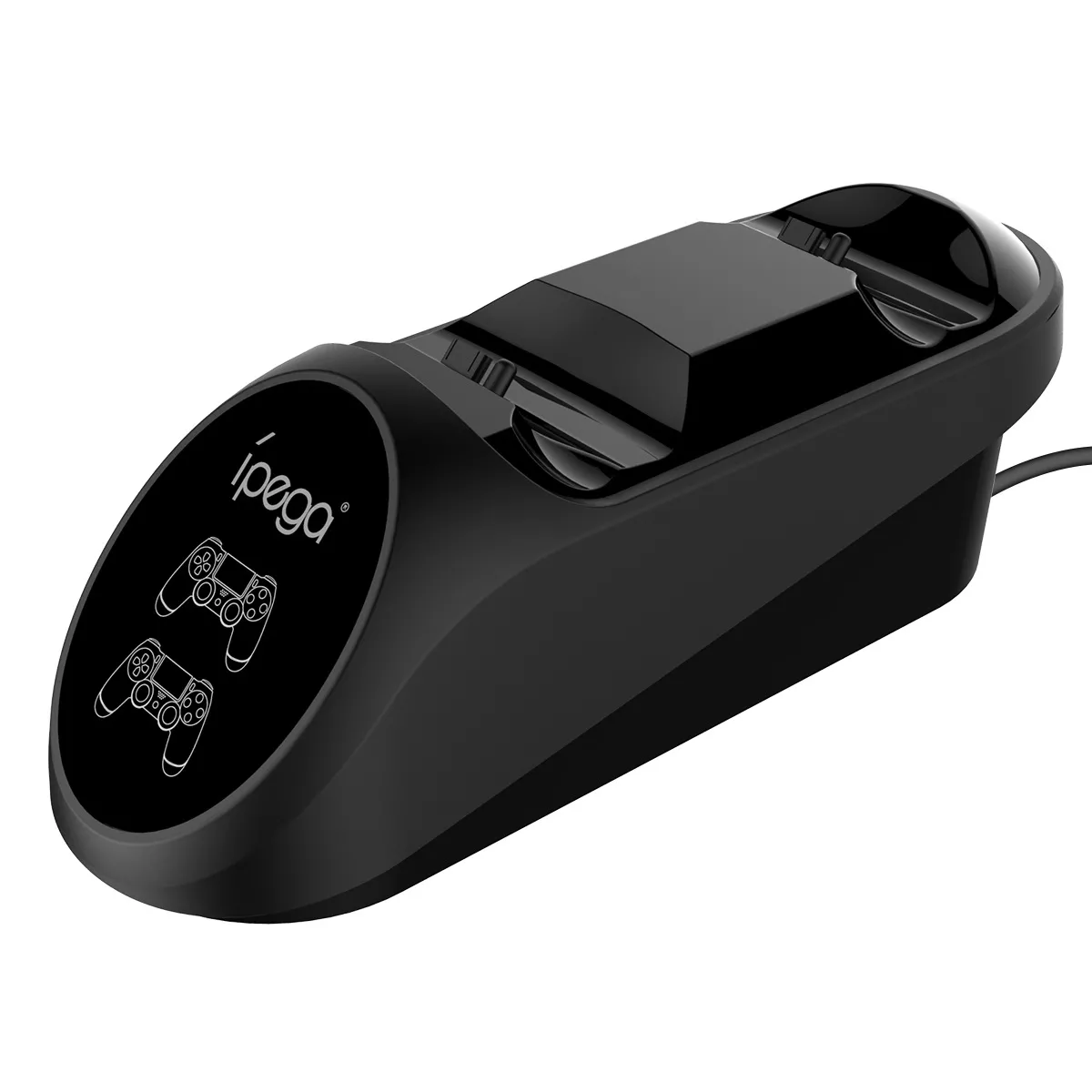 Ipega Noir Station De Charge Double Pour Manette Ps4 Avec Indicateur De Charge