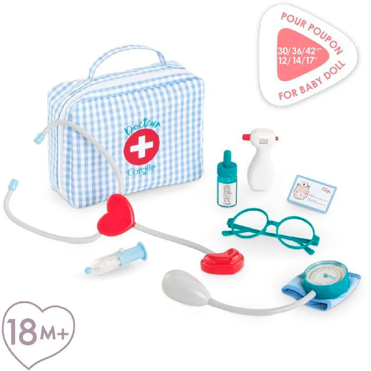 Corolle Valise docteur pour poupon Corolle Valise docteur pour poupon