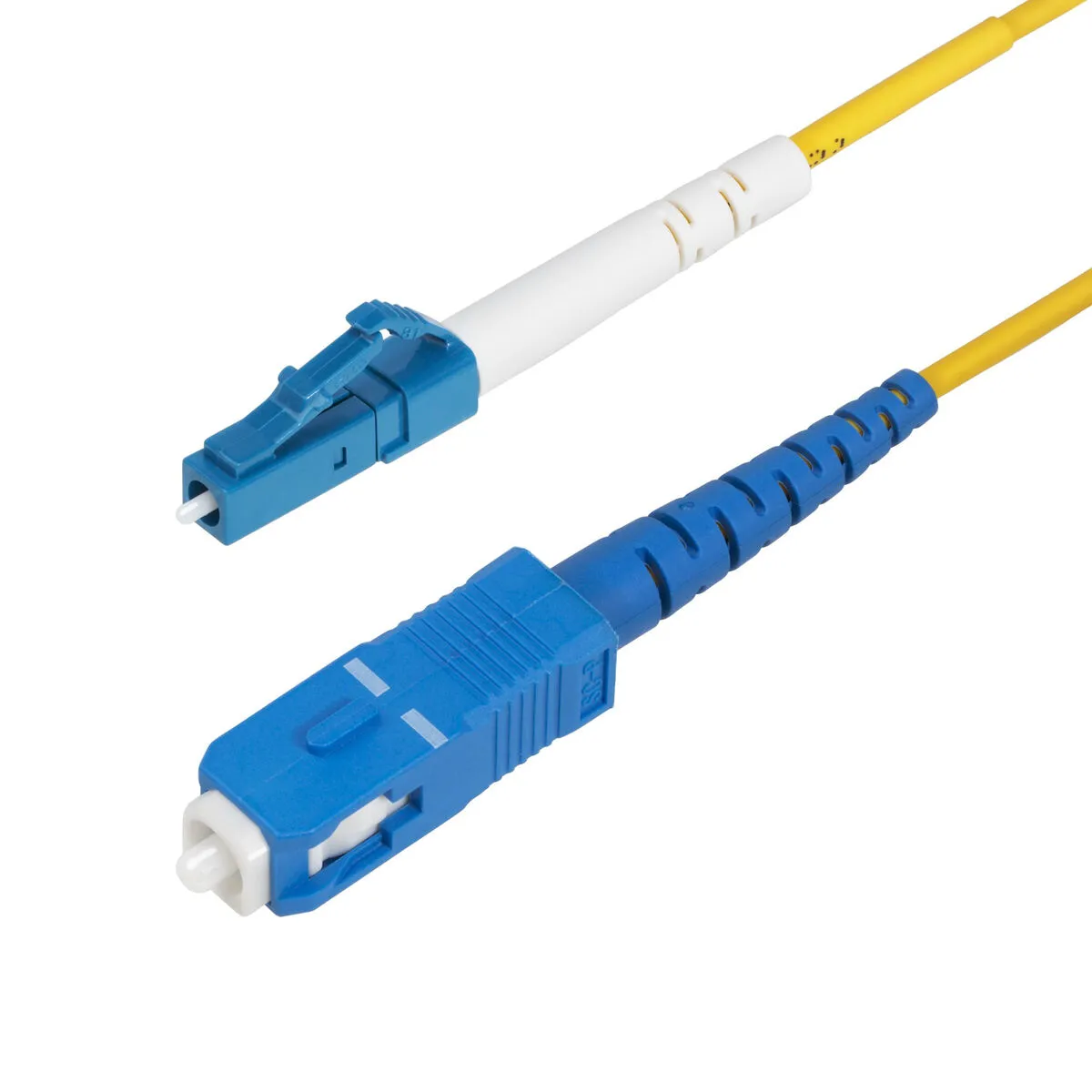 Startech.com Jaune Câble Fibre Optique De 5M Simplex Monomode Lc À Sc (Upc) Os2, 9/125Μm, 40G/100G, Cordon Fibre Optique, Insensible À La Courbure, Faible Perte D'insertion, Cordon Patch Fibre Lszh - Neuf - Image 3