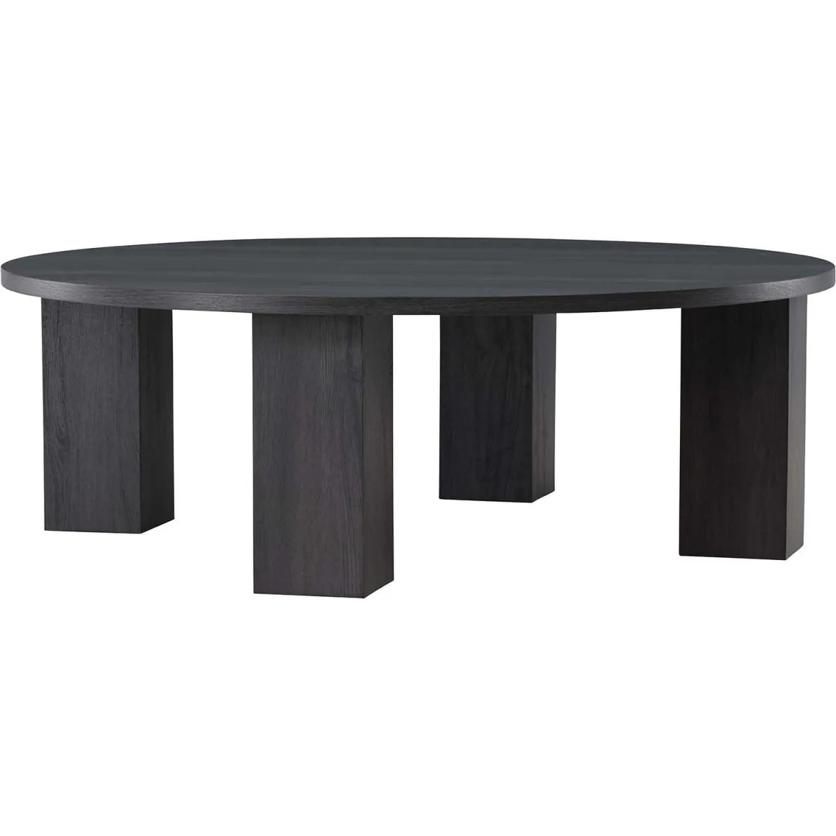 Comparer les prix de Venture Home Table basse ronde Ø120 cm Juno - Noir
