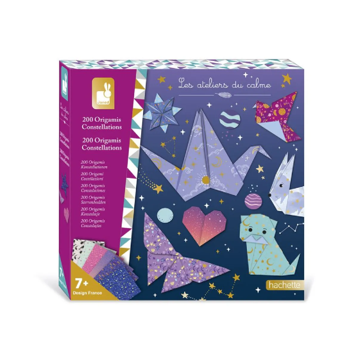 Janod Coffret Origami Constellations - 200 Pièces