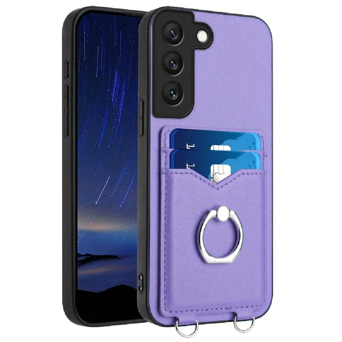 Coque GANGXUN Samsung Galaxy S21 Fe Violet