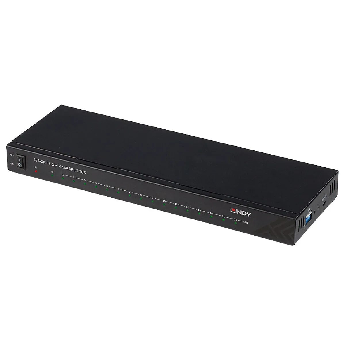 Lindy Noir Splitter Hdmi 4K60, 16 Ports - Neuf - Image 4