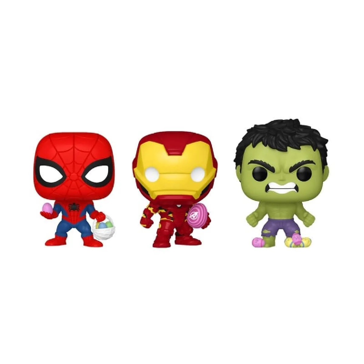 Pack 3 Figurines Funko Pocket Pop Marvel