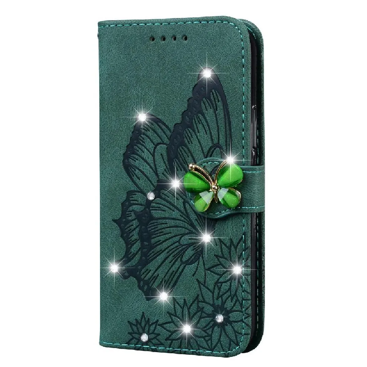 Générique Vert Étui Portefeuille Avec Béquille Intégrée Xiaomi 14T Pro 5G