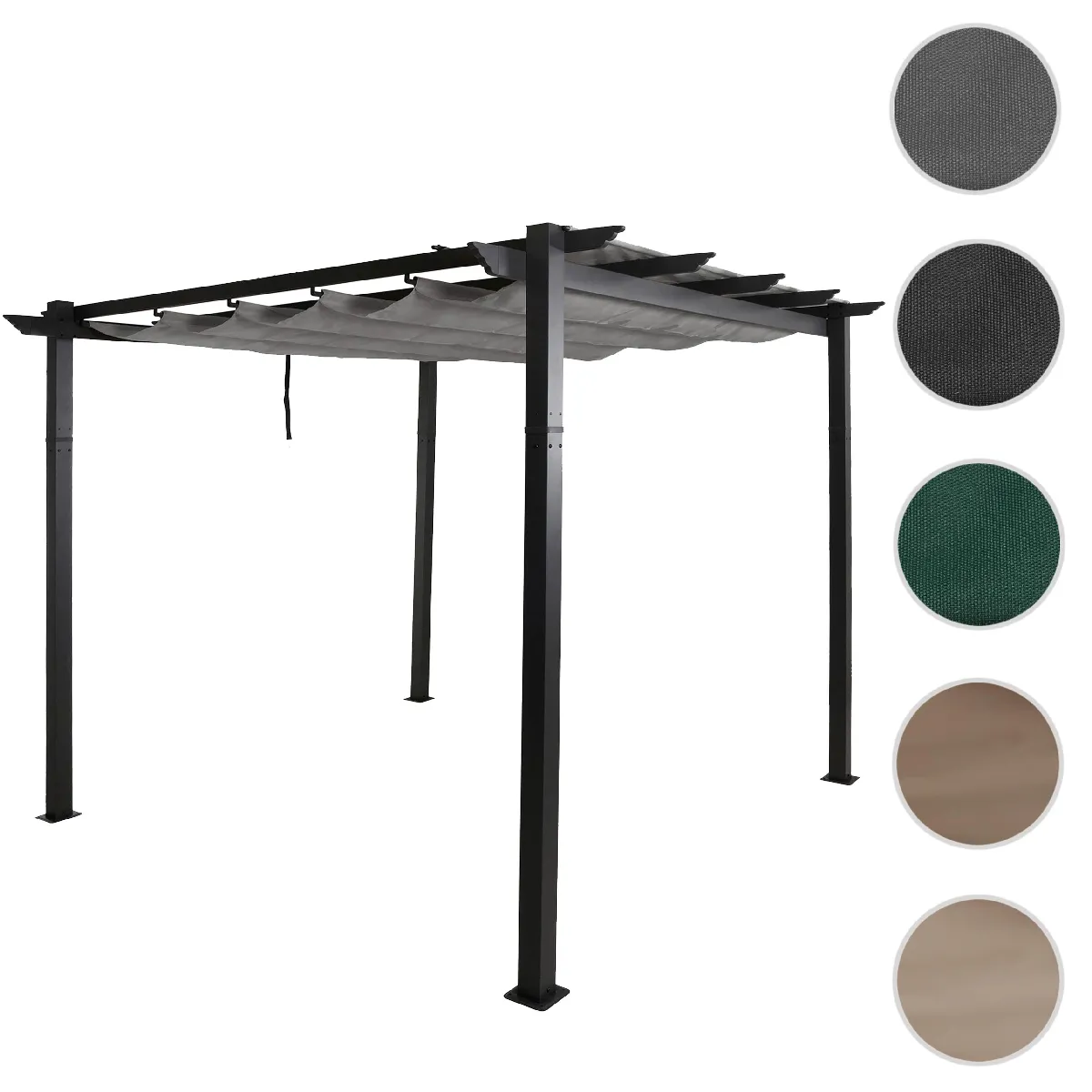 Mendler Pergola adossée - vue 10