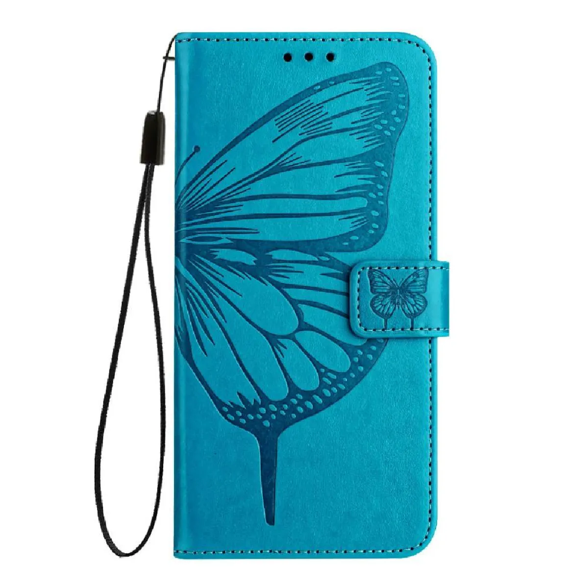 Générique Bleu Étui Portefeuille Foxdock Tcl 50 Pro Nxtpaper