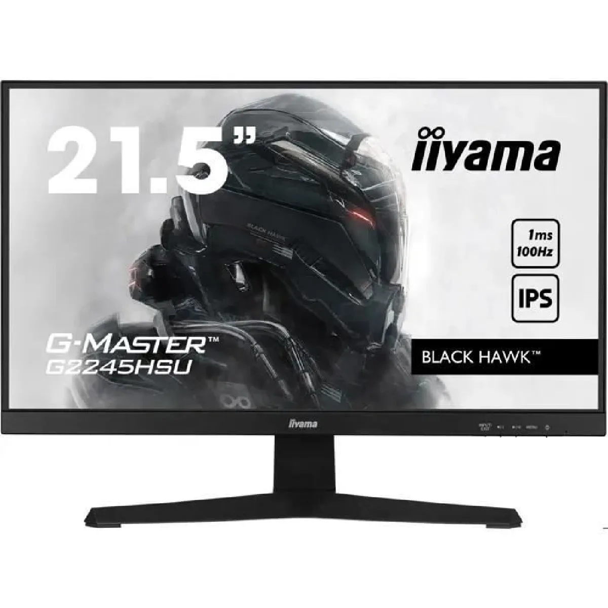 Iiyama Noir Mat Ecran Pc Gaming G-Master Black Hawk G2245hsu-B2 21.5" 100 Hz Full Hd - Image 3