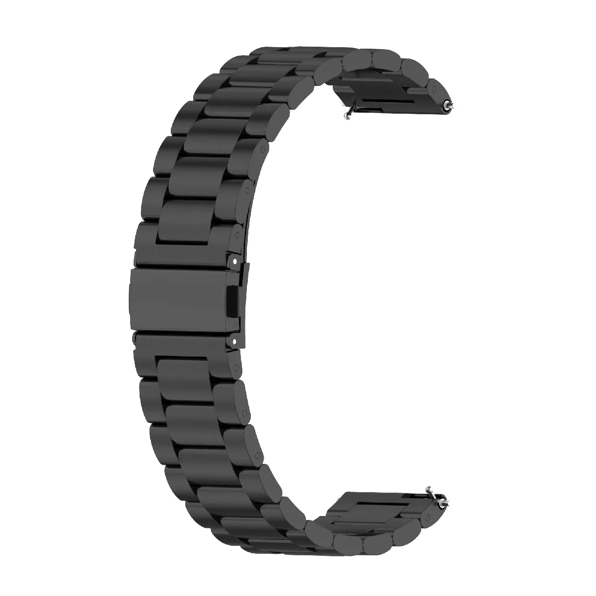 Inf Noir Bracelet De Montre En Acier Inoxydable Pour Samsung Galaxy Watch 3 45 Mm