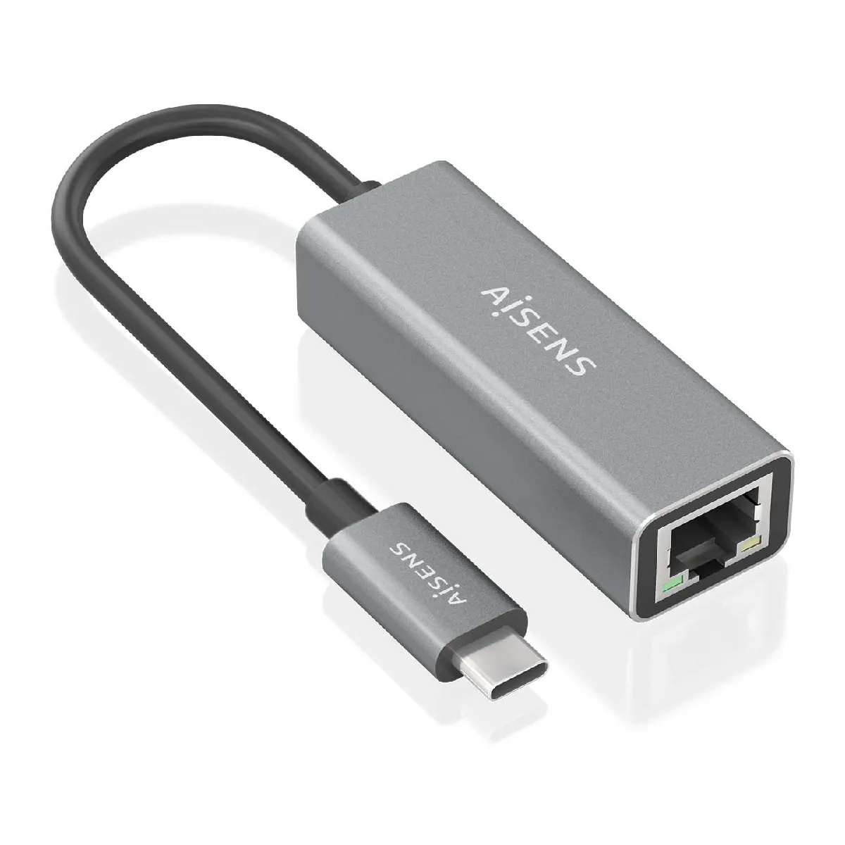 Aisens Gris Adaptateur Réseau Usb-C Vers Rj45 A109-0898